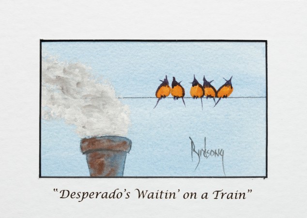 Artwork: Desperados Waitin' on a Train